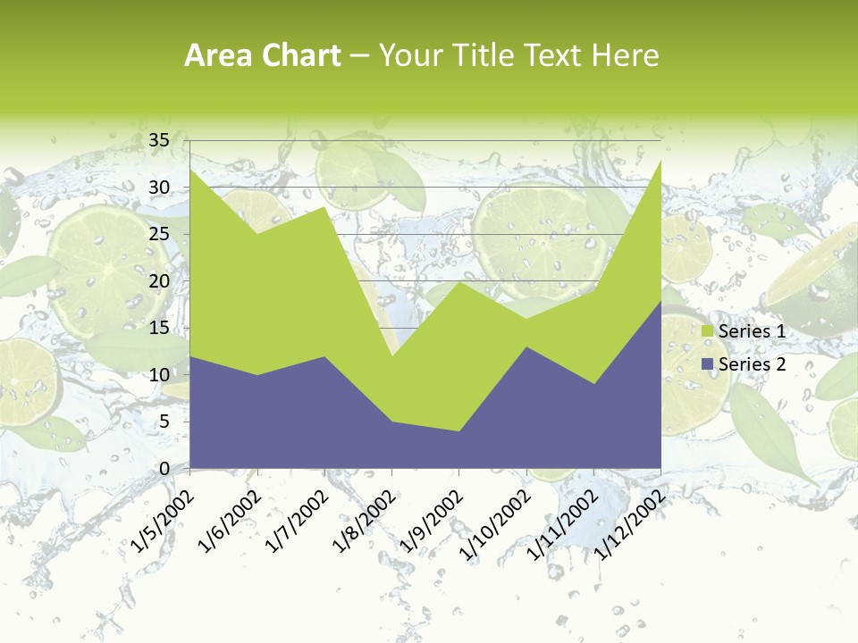 Citrus Isolated Taste PowerPoint Template