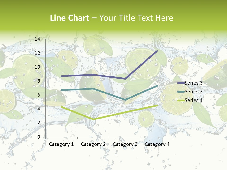 Citrus Isolated Taste PowerPoint Template