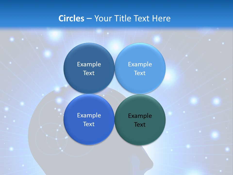 People Dream Silhouette PowerPoint Template
