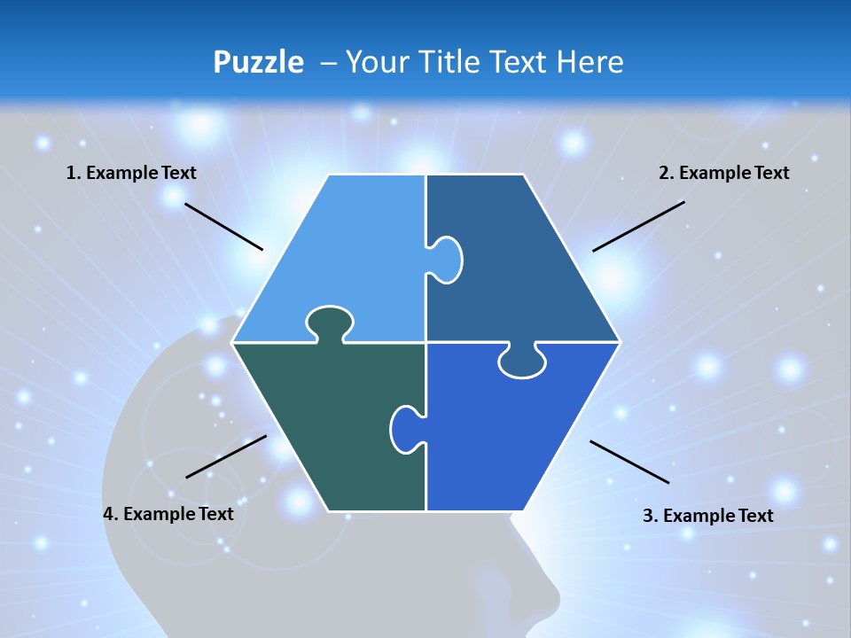 People Dream Silhouette PowerPoint Template