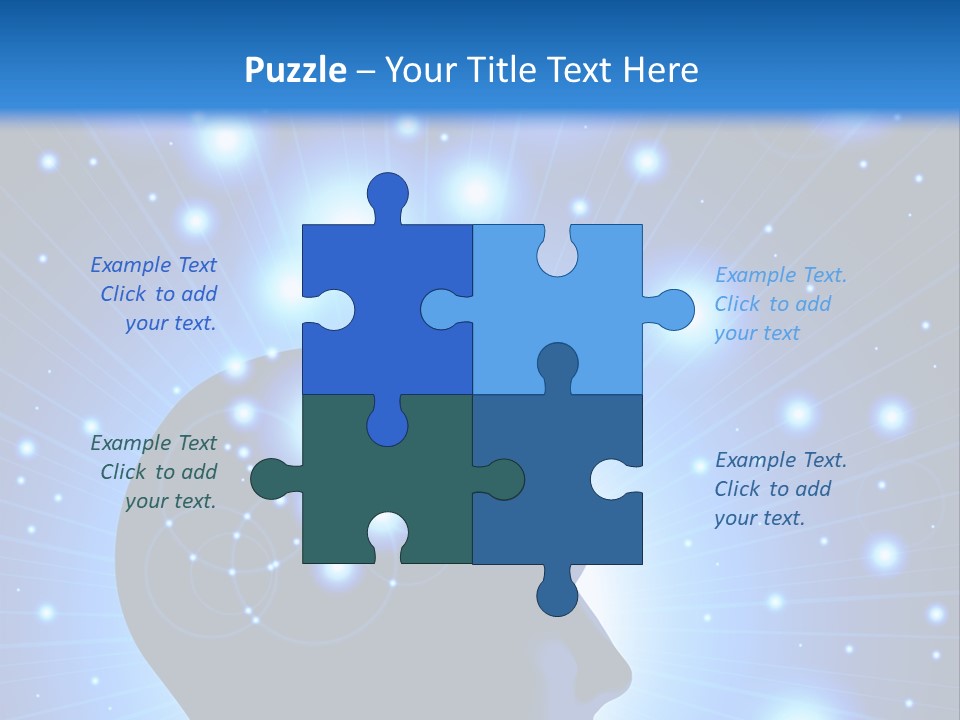 People Dream Silhouette PowerPoint Template