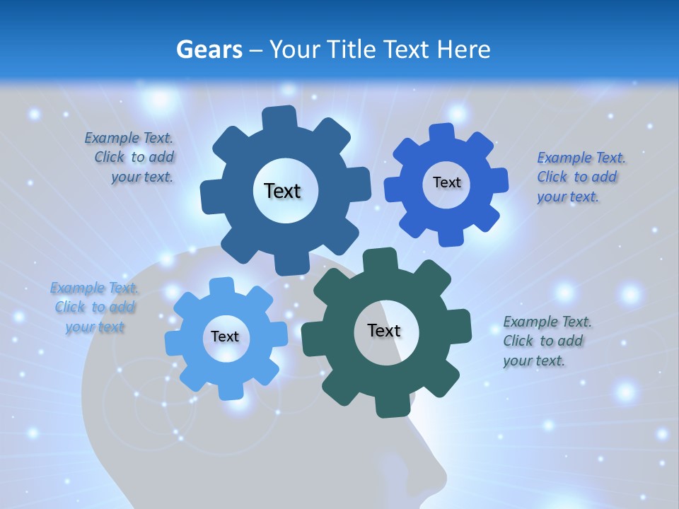 People Dream Silhouette PowerPoint Template