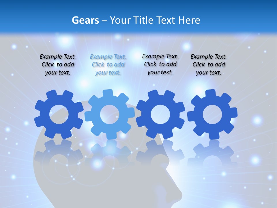 People Dream Silhouette PowerPoint Template