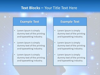 People Dream Silhouette PowerPoint Template