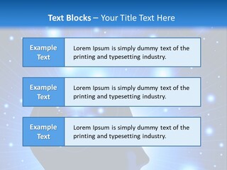 People Dream Silhouette PowerPoint Template