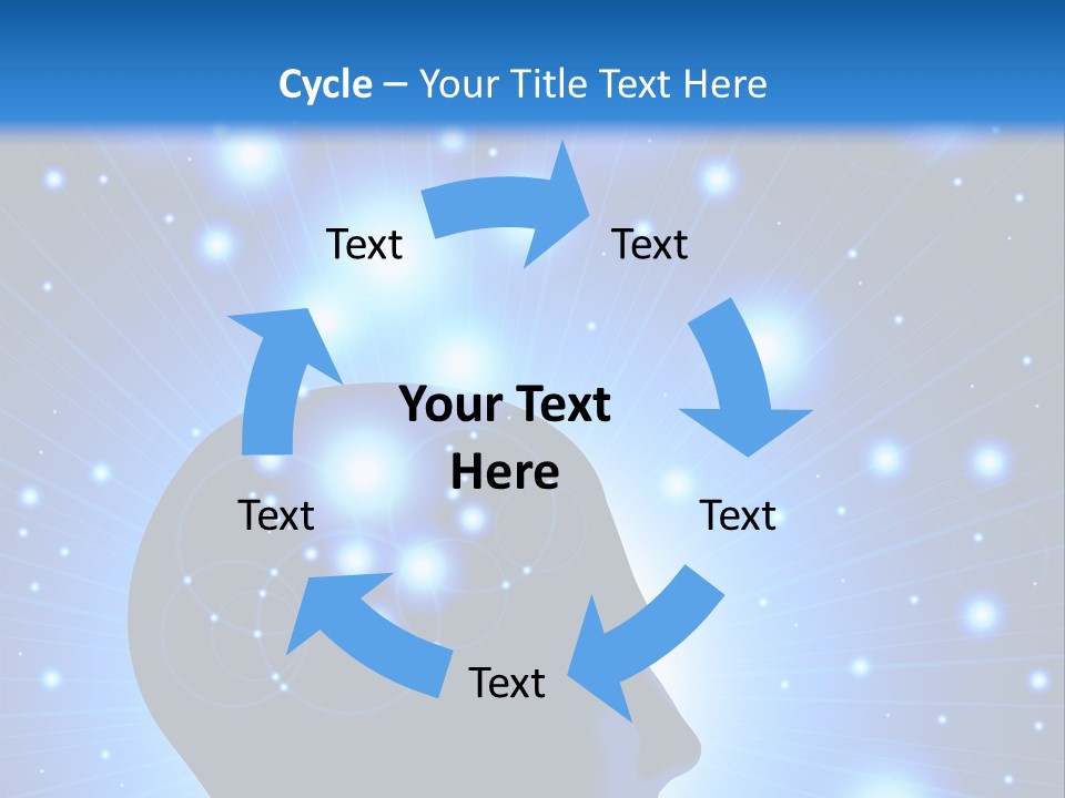 People Dream Silhouette PowerPoint Template