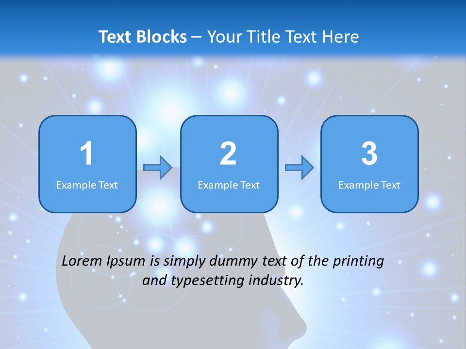 People Dream Silhouette PowerPoint Template