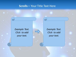 People Dream Silhouette PowerPoint Template