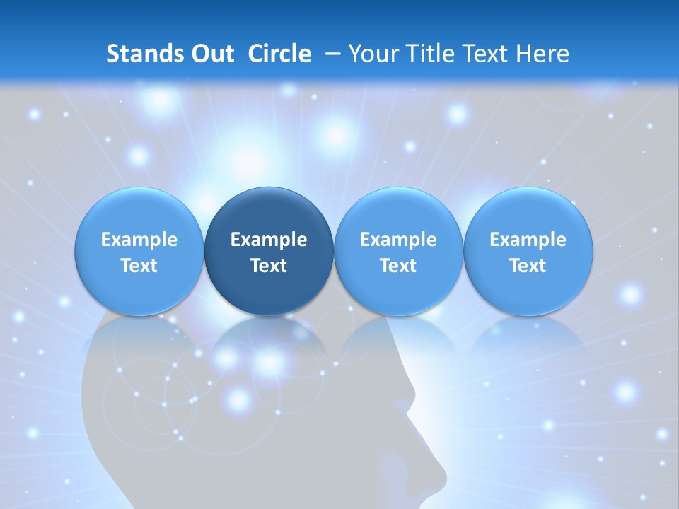 People Dream Silhouette PowerPoint Template