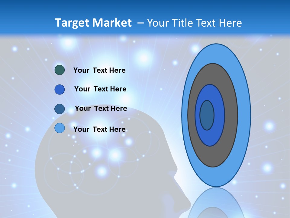 People Dream Silhouette PowerPoint Template