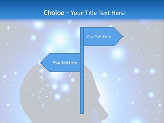 People Dream Silhouette PowerPoint Template