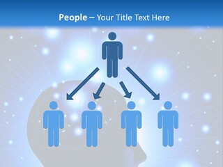 People Dream Silhouette PowerPoint Template