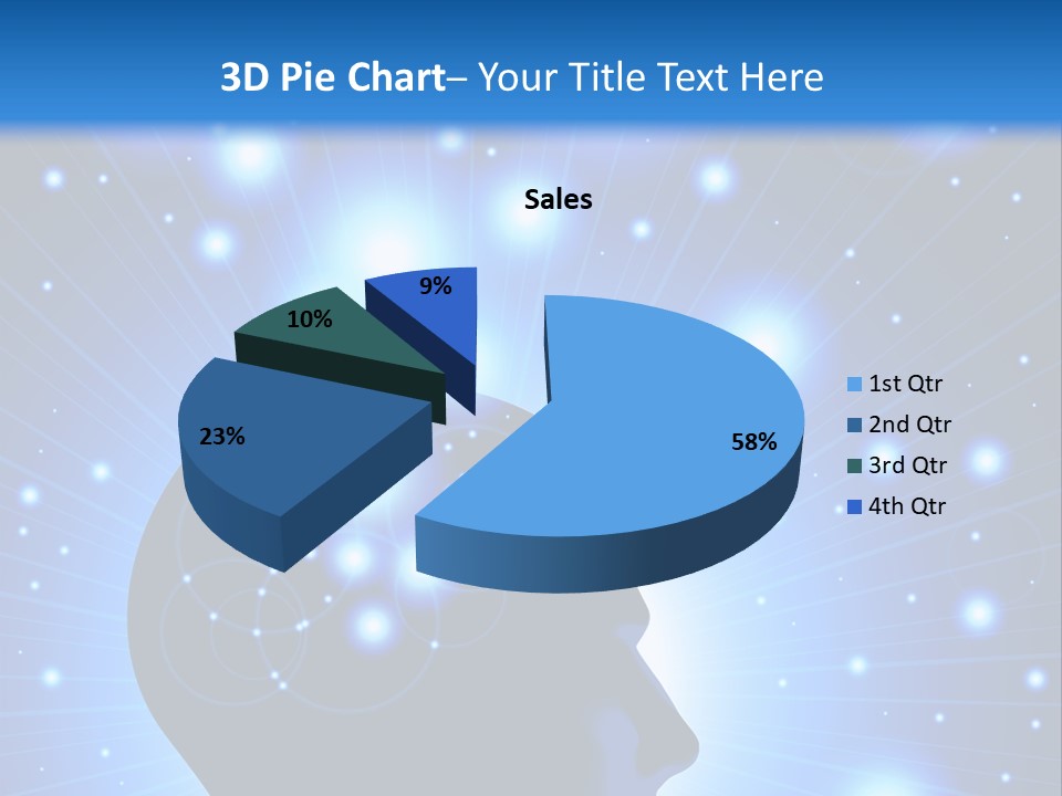 People Dream Silhouette PowerPoint Template