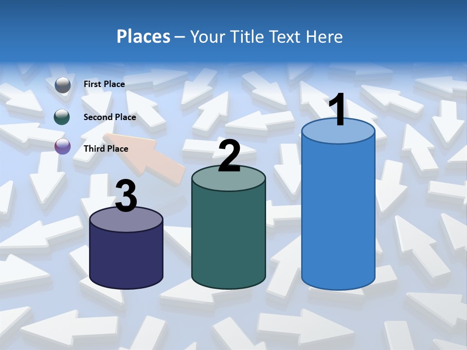 Icon Individual Strength PowerPoint Template