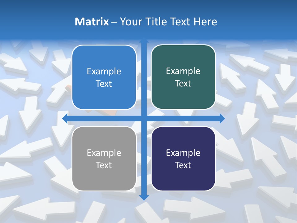 Icon Individual Strength PowerPoint Template