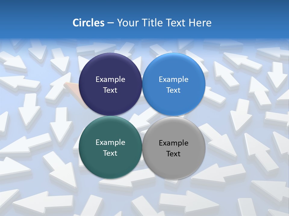 Icon Individual Strength PowerPoint Template