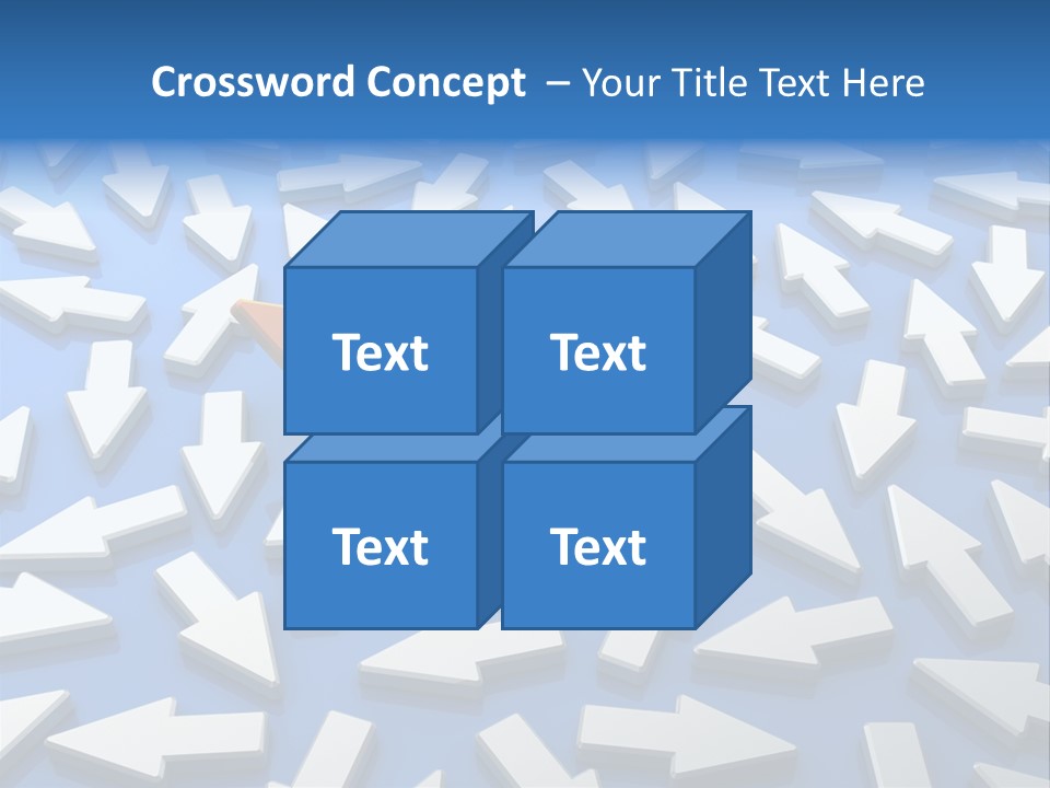 Icon Individual Strength PowerPoint Template