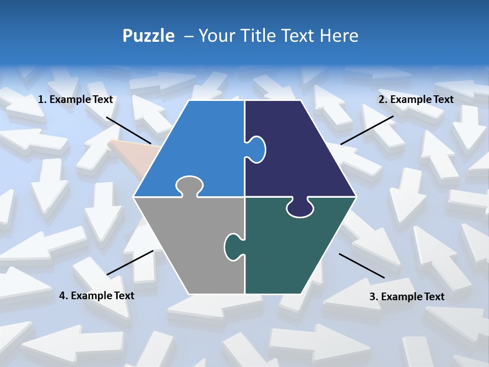 Icon Individual Strength PowerPoint Template