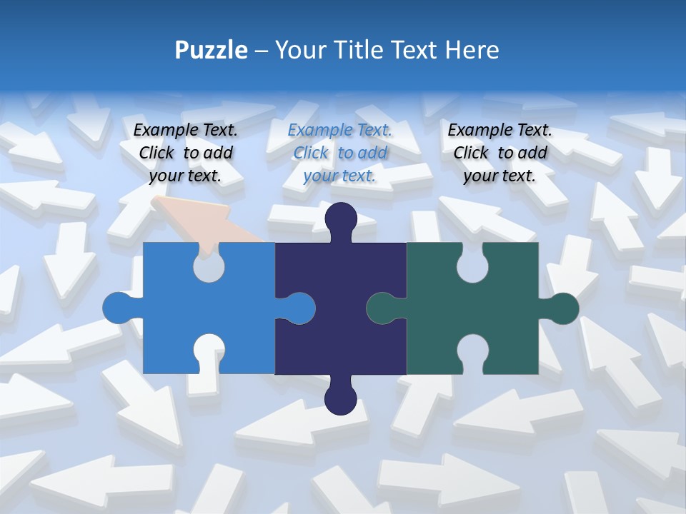 Icon Individual Strength PowerPoint Template