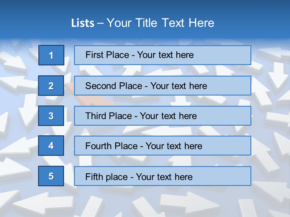 Icon Individual Strength PowerPoint Template