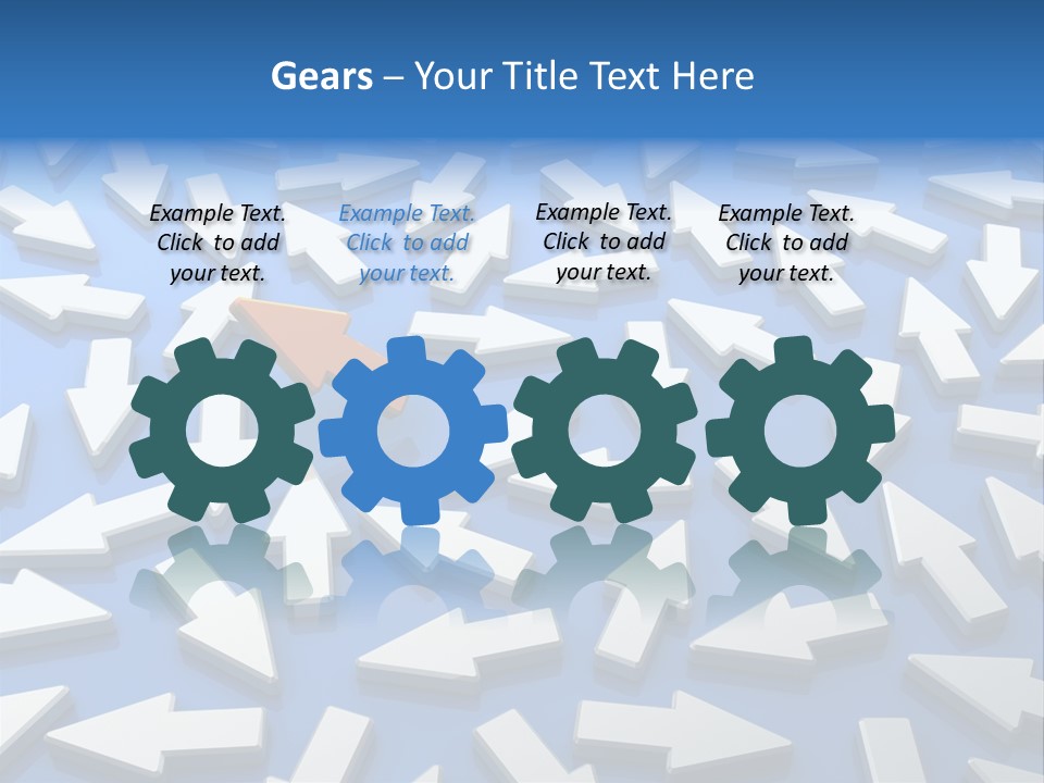 Icon Individual Strength PowerPoint Template