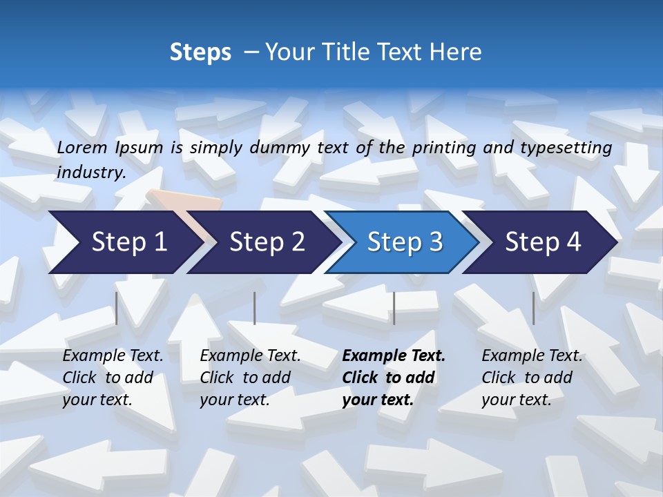 Icon Individual Strength PowerPoint Template