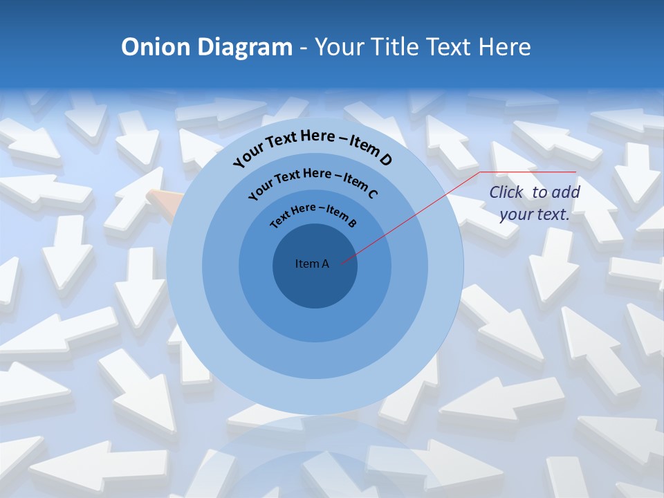 Icon Individual Strength PowerPoint Template