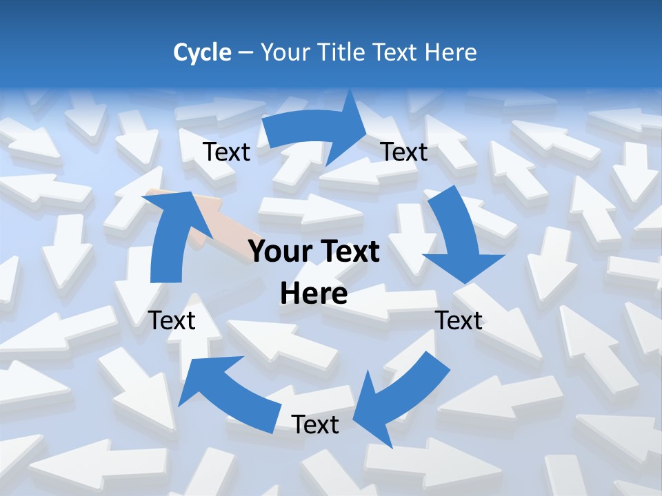 Icon Individual Strength PowerPoint Template
