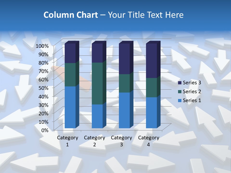 Icon Individual Strength PowerPoint Template
