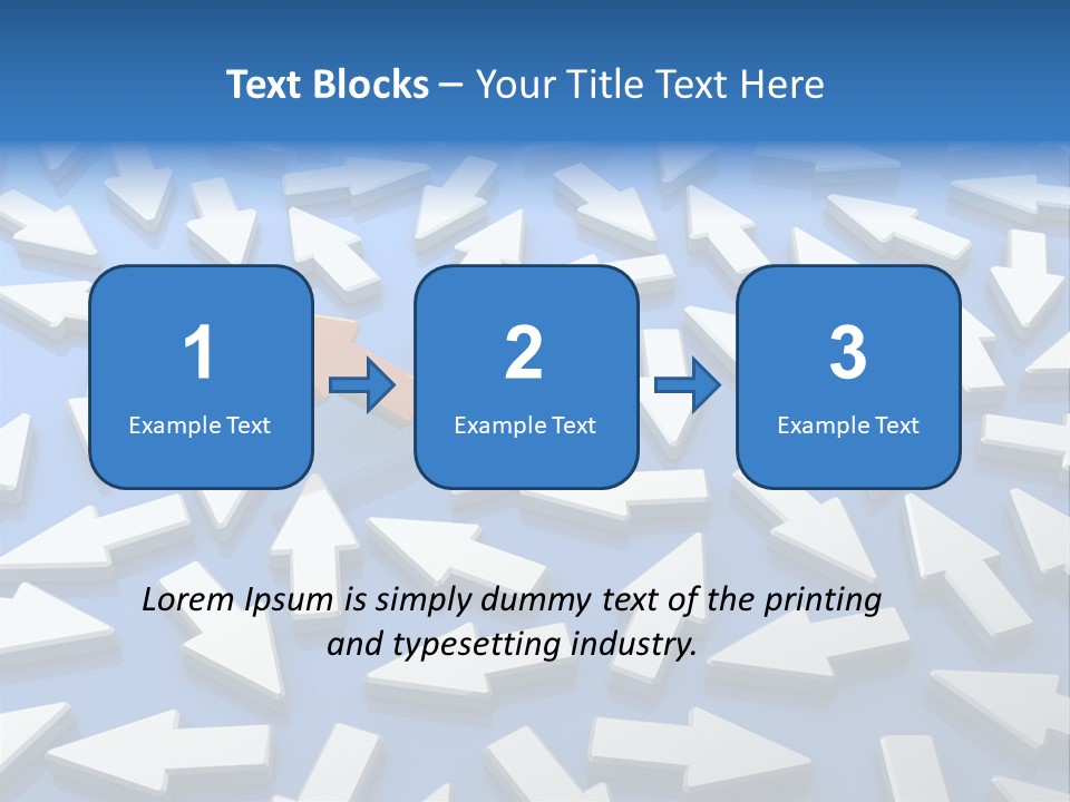 Icon Individual Strength PowerPoint Template