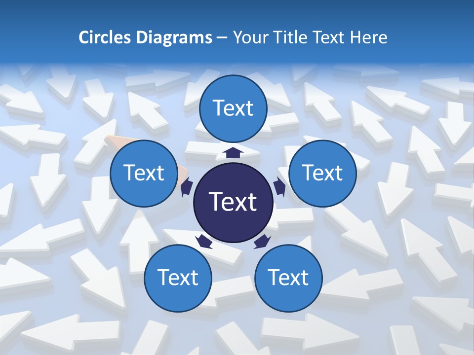 Icon Individual Strength PowerPoint Template