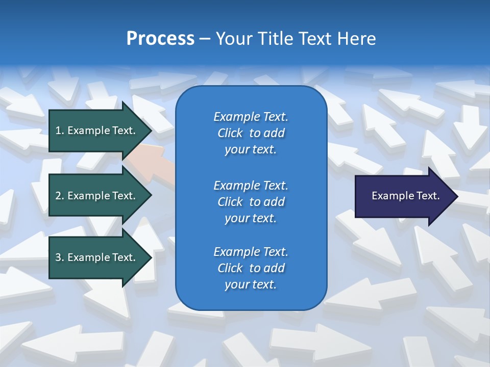 Icon Individual Strength PowerPoint Template