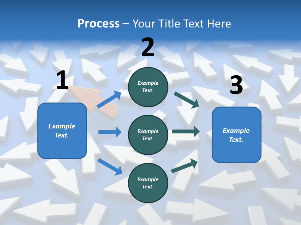 Icon Individual Strength PowerPoint Template