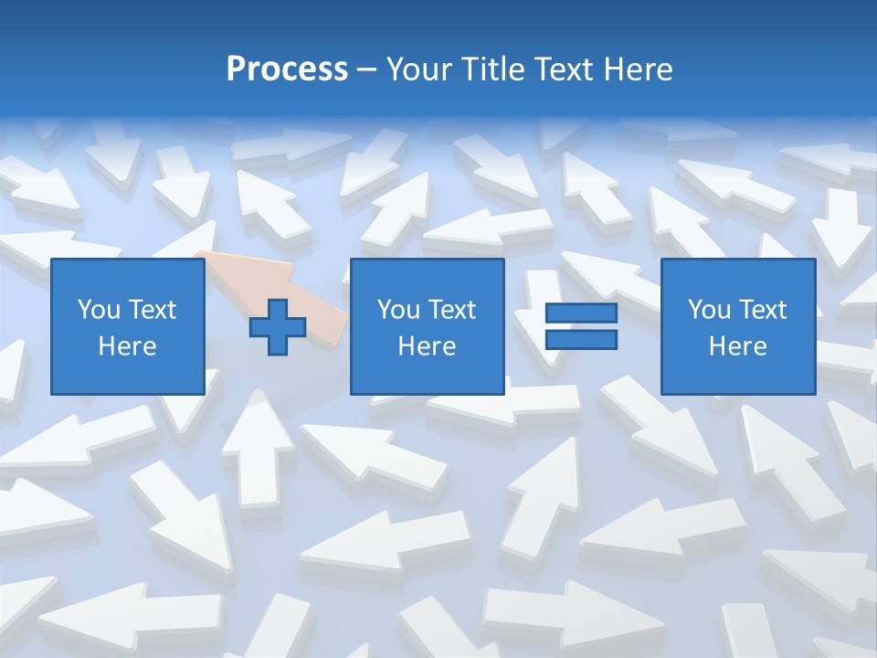 Icon Individual Strength PowerPoint Template