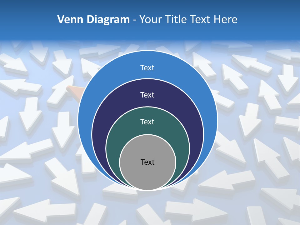 Icon Individual Strength PowerPoint Template