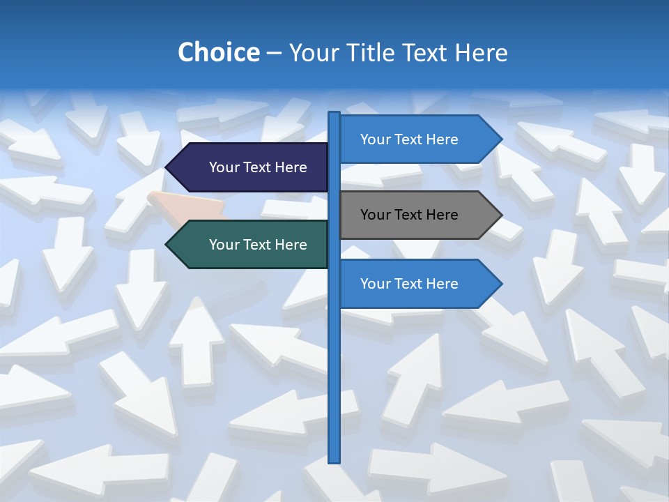 Icon Individual Strength PowerPoint Template