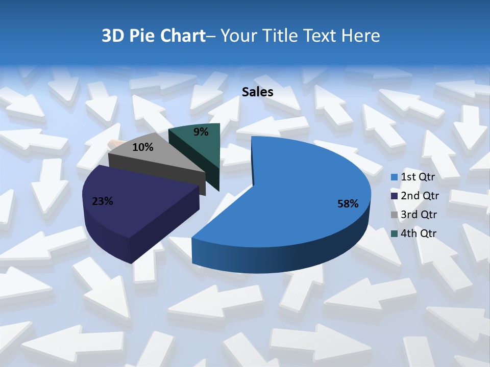 Icon Individual Strength PowerPoint Template