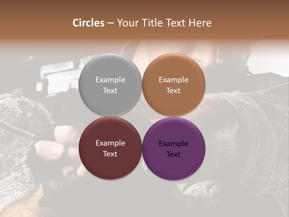 Male Pointing Safety PowerPoint Template