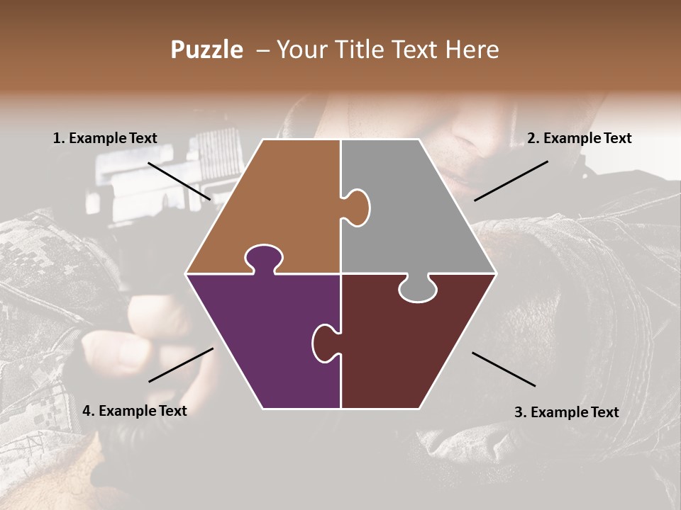 Male Pointing Safety PowerPoint Template