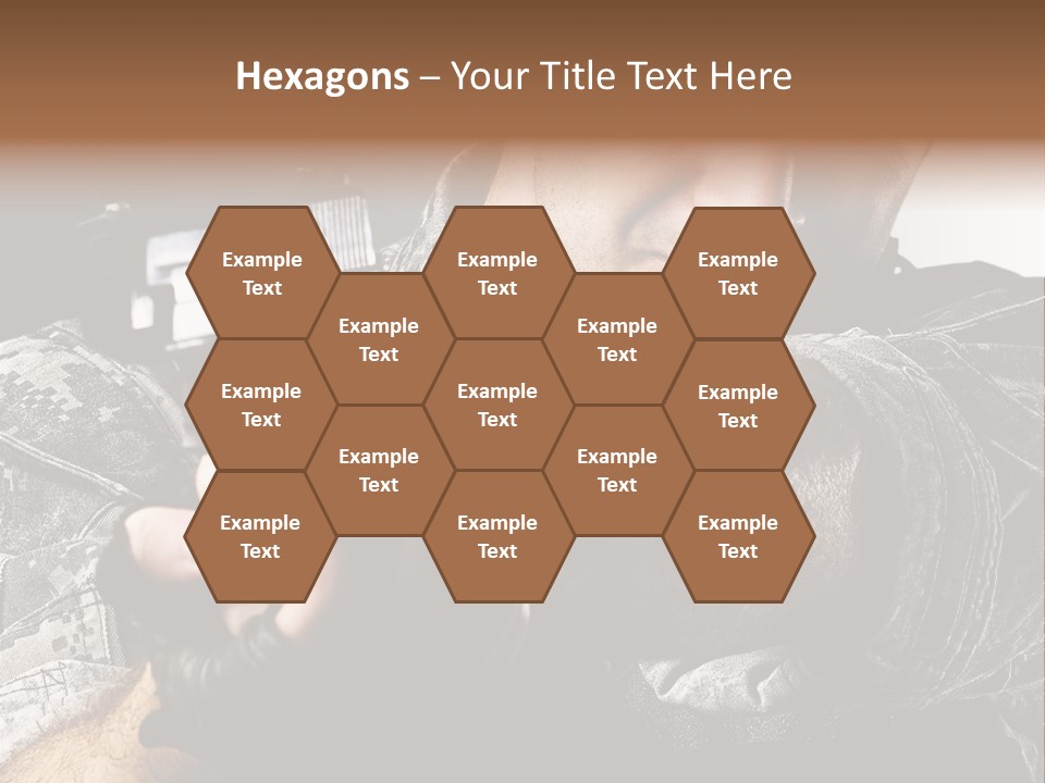 Male Pointing Safety PowerPoint Template