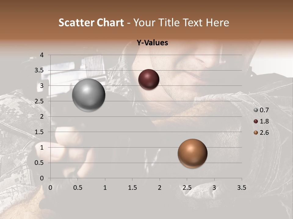Male Pointing Safety PowerPoint Template