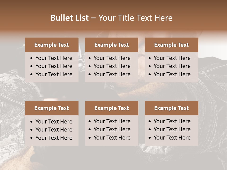 Male Pointing Safety PowerPoint Template