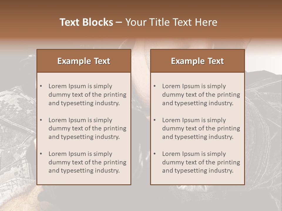 Male Pointing Safety PowerPoint Template