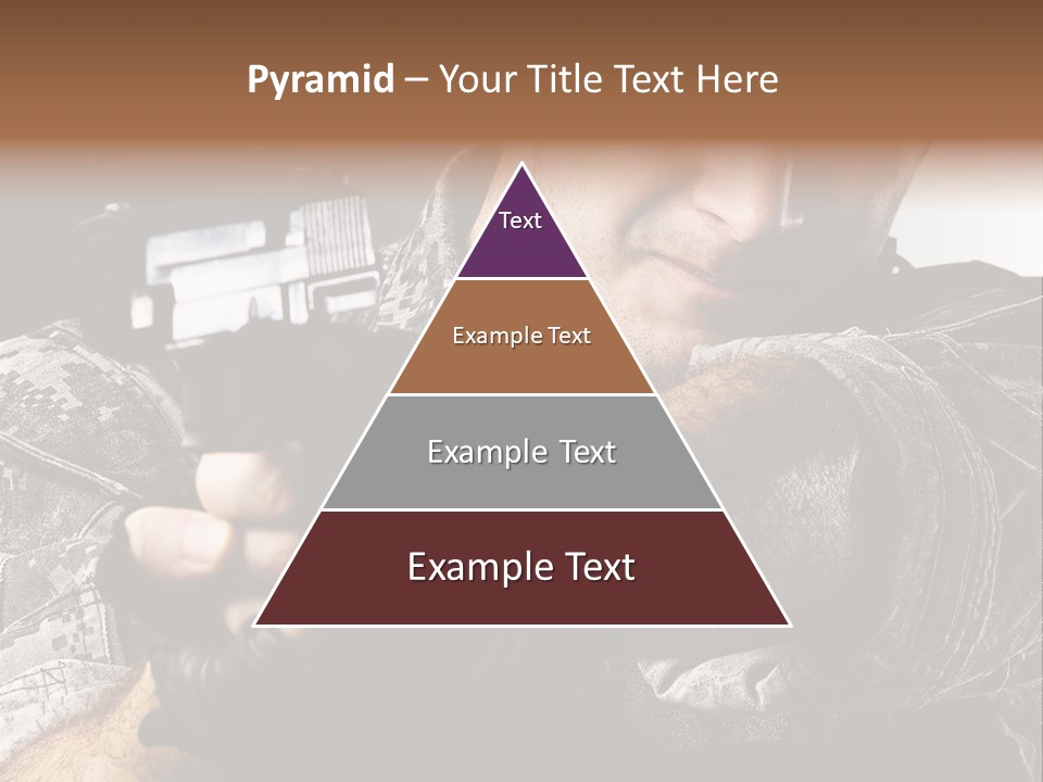 Male Pointing Safety PowerPoint Template