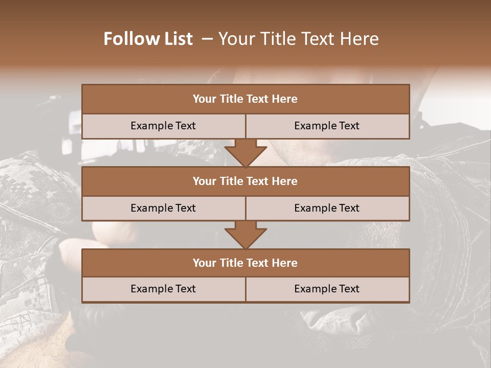 Male Pointing Safety PowerPoint Template