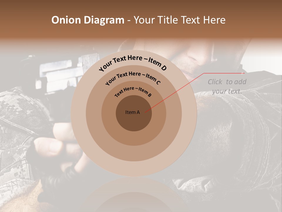 Male Pointing Safety PowerPoint Template