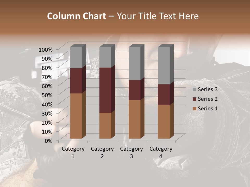 Male Pointing Safety PowerPoint Template