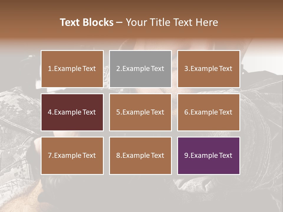 Male Pointing Safety PowerPoint Template