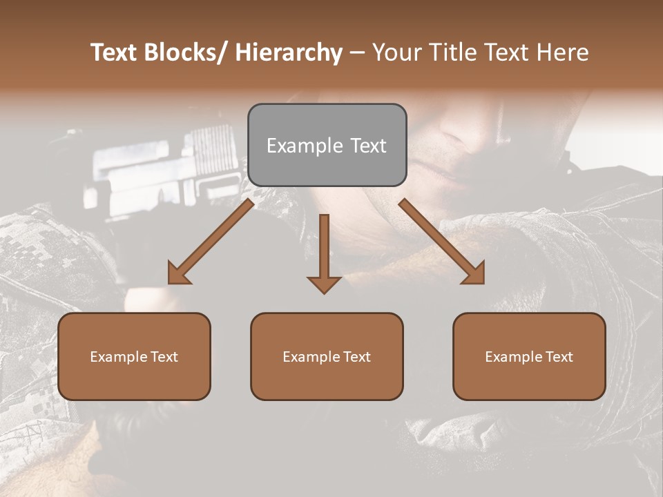 Male Pointing Safety PowerPoint Template