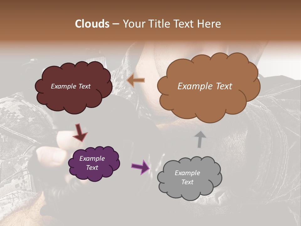 Male Pointing Safety PowerPoint Template